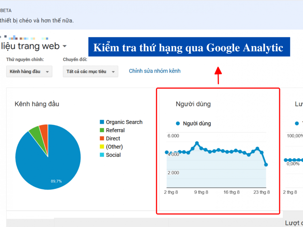 Cách kiểm tra website bị phạt qua google analytics