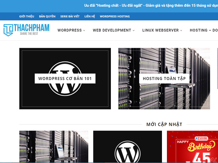 Ví dụ về viết blog kiếm tiền