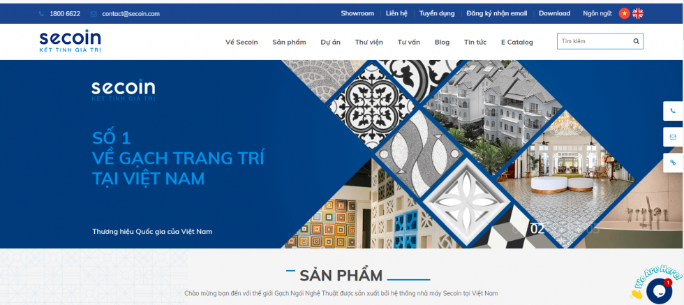 Mẫu thiết kế web xây dựng