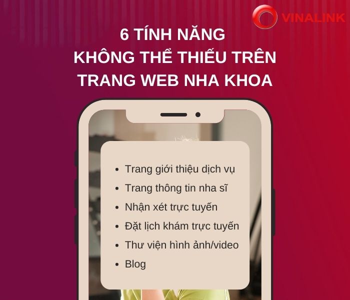 Tính năng cần có khi thiết khế website nha khoa, bệnh viện